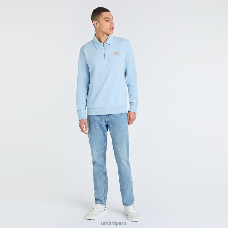 sudadera polo hombres ropa 64RRH104 Umbro caída del ángel / naranja ardiente