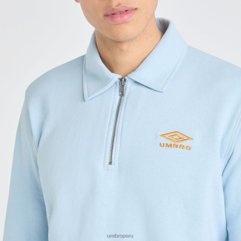 sudadera polo hombres ropa 64RRH104 Umbro caída del ángel / naranja ardiente