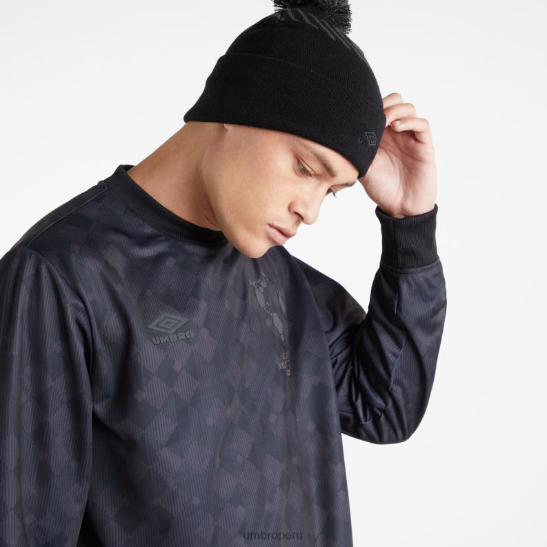 sudor apagón nuevo orden hombres ropa 64RRH125 Umbro negro