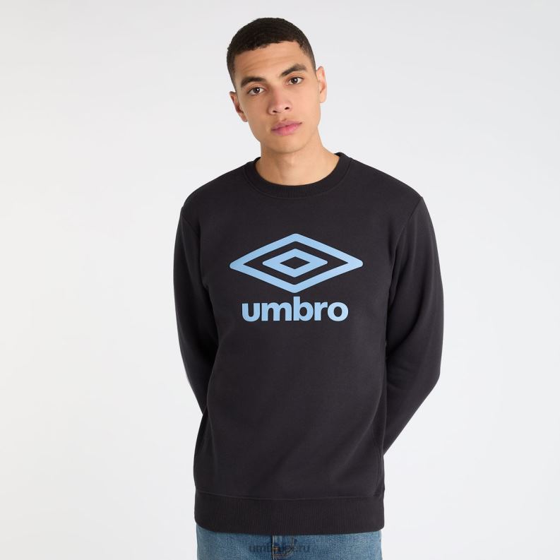 sudor central hombres ropa 64RRH116 Umbro negro/encanto