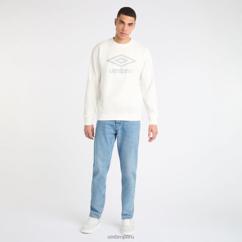 sudor central hombres ropa 64RRH117 Umbro crudo/talle alto