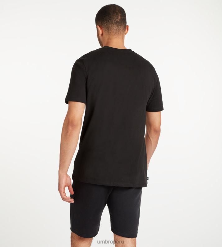 camiseta club de ocio hombres ropa 64RRH51 Umbro blanco negro