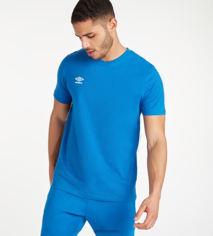 camiseta club de ocio hombres ropa 64RRH53 Umbro dos real/blanco