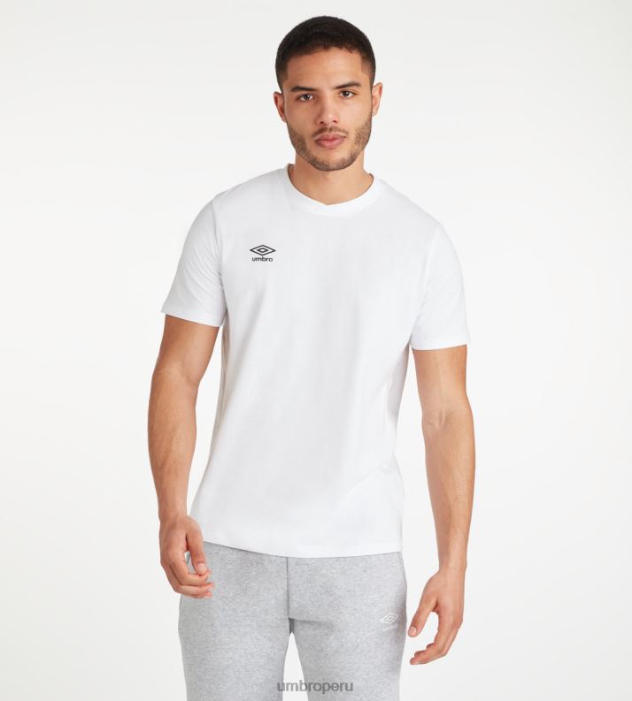 camiseta club de ocio hombres ropa 64RRH54 Umbro blanco negro