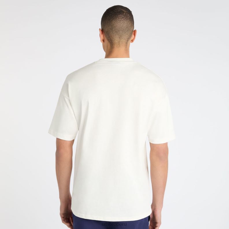 camiseta con logo de gio goi hombres ropa 64RRH64 Umbro malvavisco/azul patriota