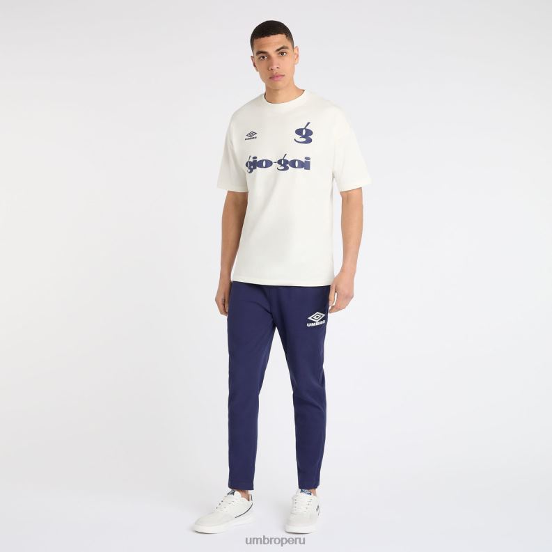 camiseta con logo de gio goi hombres ropa 64RRH64 Umbro malvavisco/azul patriota