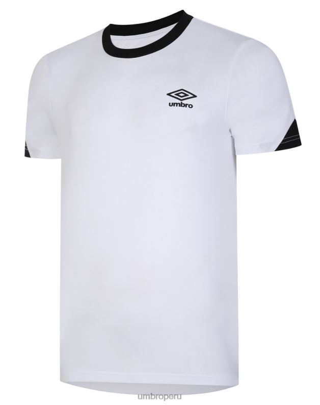 camiseta de entrenamiento total hombres ropa 64RRH68 Umbro blanco negro
