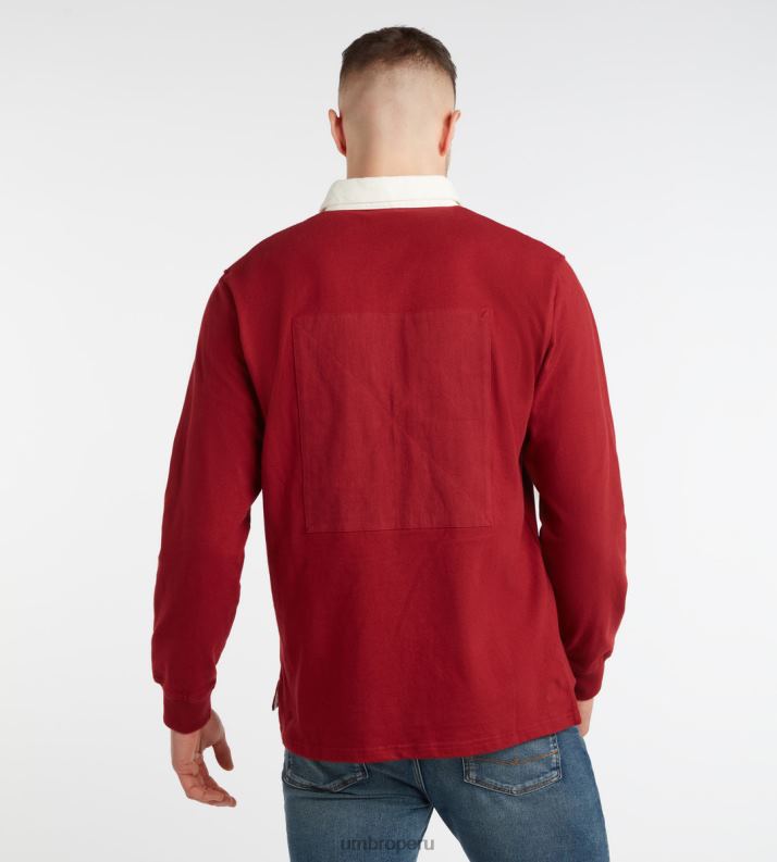 camiseta de las naciones de origen hombres ropa 64RRH59 Umbro dalia roja/marfil