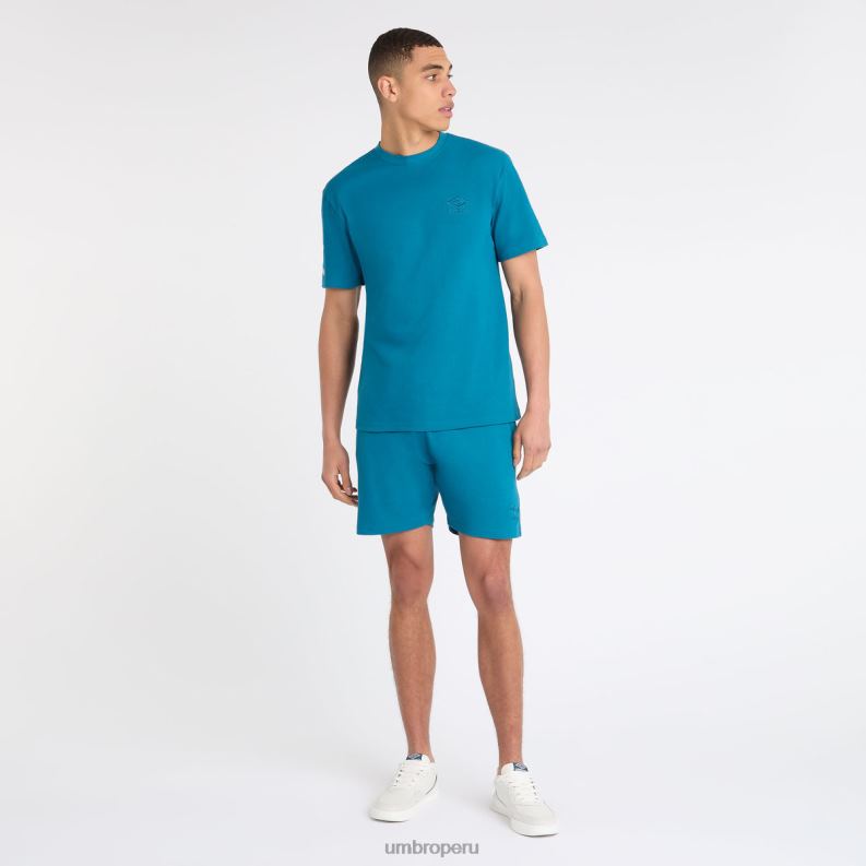 camiseta de piqué estilo deportivo hombres ropa 64RRH47 Umbro azul de lyon