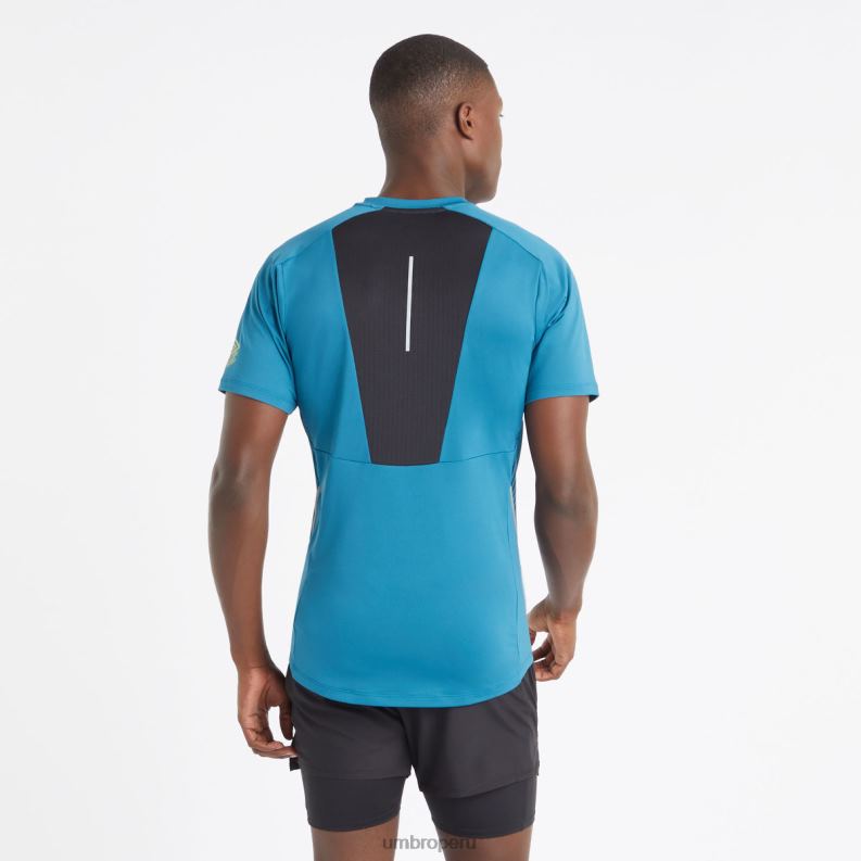 camiseta gráfica de entrenamiento profesional elite hombres ropa 64RRH79 Umbro corales azules