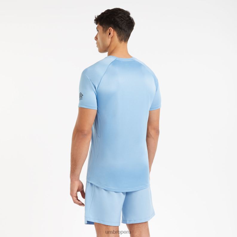 camiseta gráfica de entrenamiento profesional hombres ropa 64RRH29 Umbro atractivo/blanco brillante