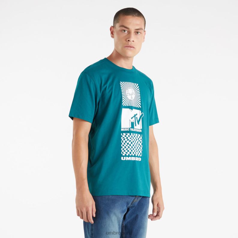 camiseta gráfica mtv hombres ropa 64RRH19 Umbro abeto sombreado
