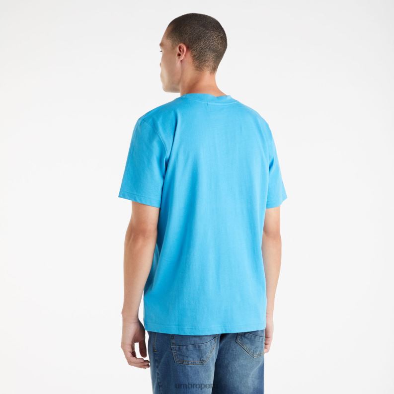 camiseta gráfica mtv hombres ropa 64RRH22 Umbro malibu azul