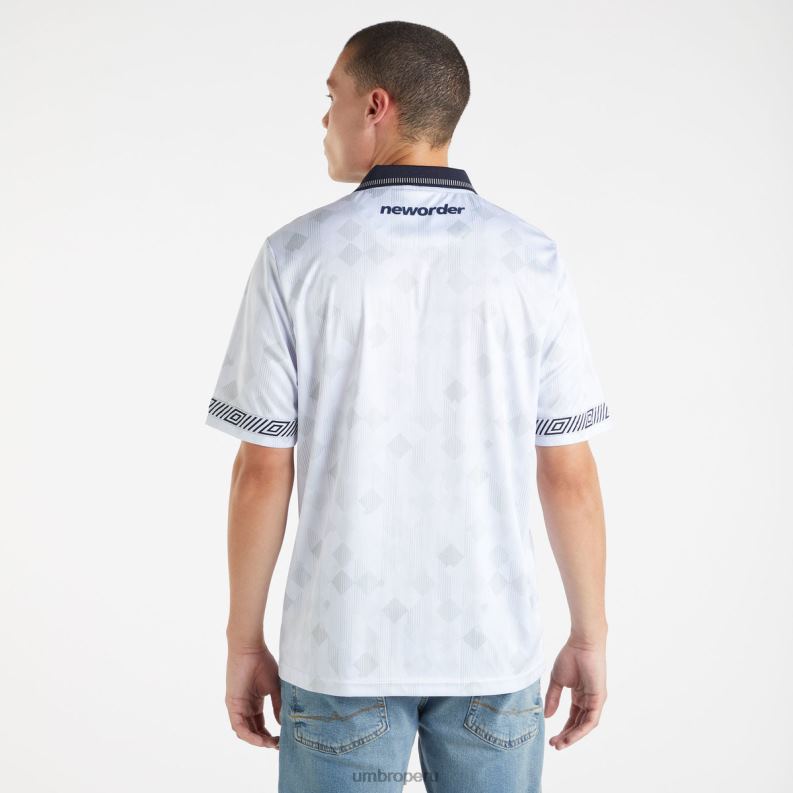 camiseta local de nuevo orden hombres ropa 64RRH3 Umbro blanco/azul marino oscuro