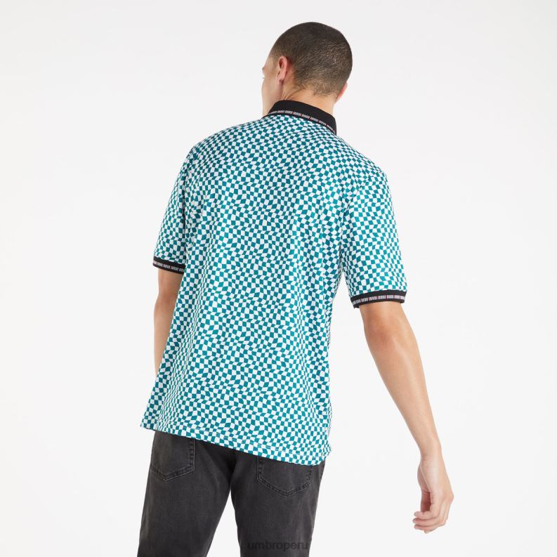 camiseta mtv hombres ropa 64RRH8 Umbro abeto sombreado/blanco brillante