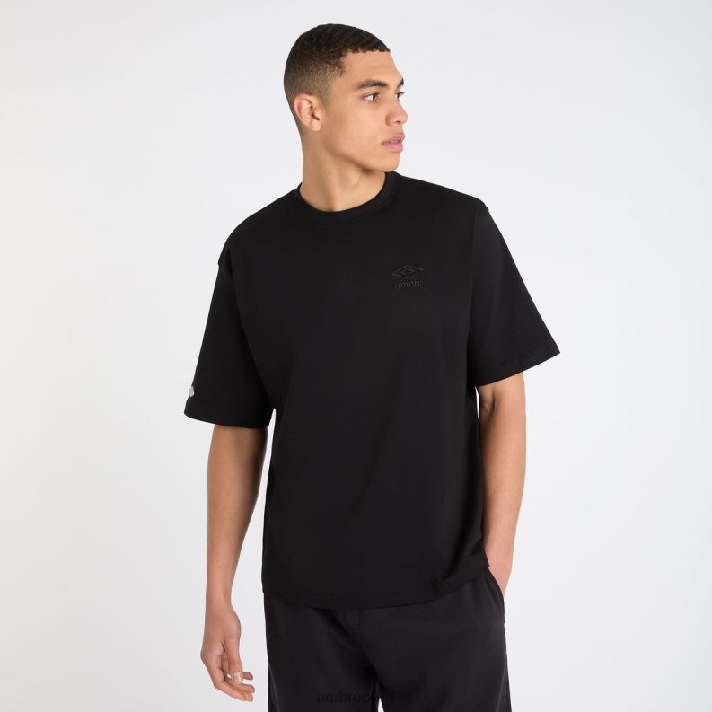 camiseta oversize estilo deportivo hombres ropa 64RRH40 Umbro negro