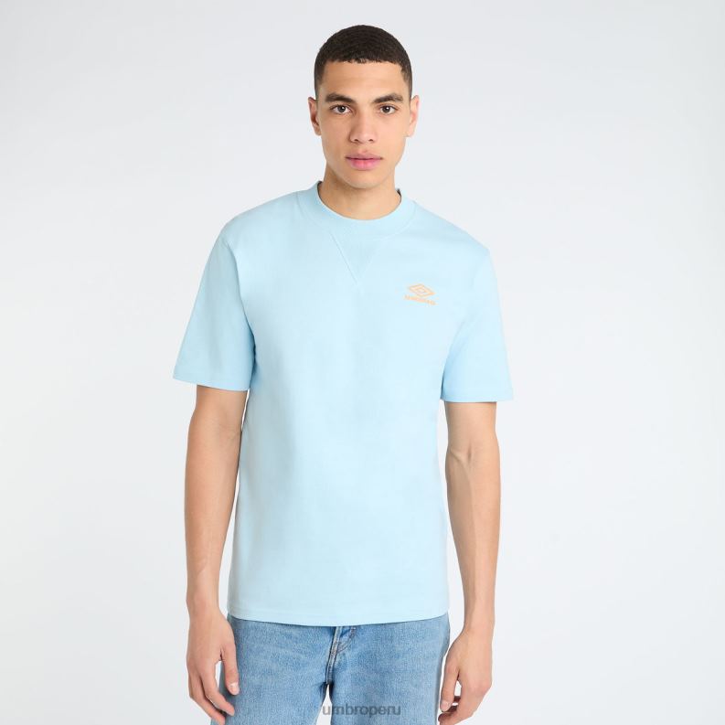 camiseta relajada hombres ropa 64RRH44 Umbro caída del ángel / naranja ardiente