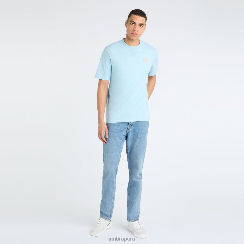 camiseta relajada hombres ropa 64RRH44 Umbro caída del ángel / naranja ardiente