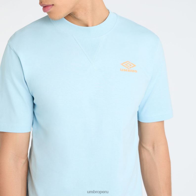 camiseta relajada hombres ropa 64RRH44 Umbro caída del ángel / naranja ardiente