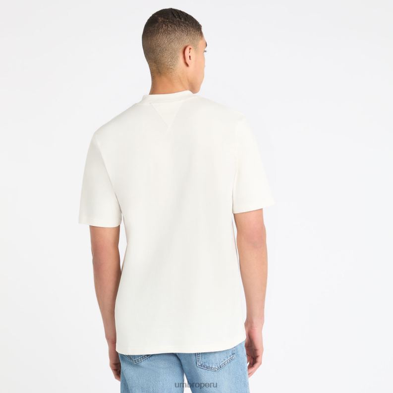 camiseta relajada hombres ropa 64RRH45 Umbro crudo/abeto
