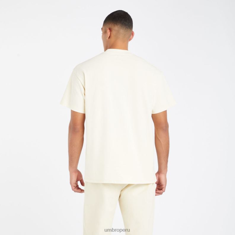 camiseta relajada hombres ropa 64RRH6 Umbro perla de semilla