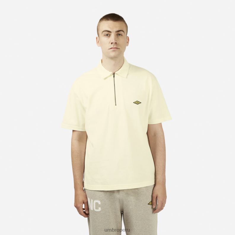 nigel cabourn polo hombres ropa 64RRH85 Umbro blanquecino