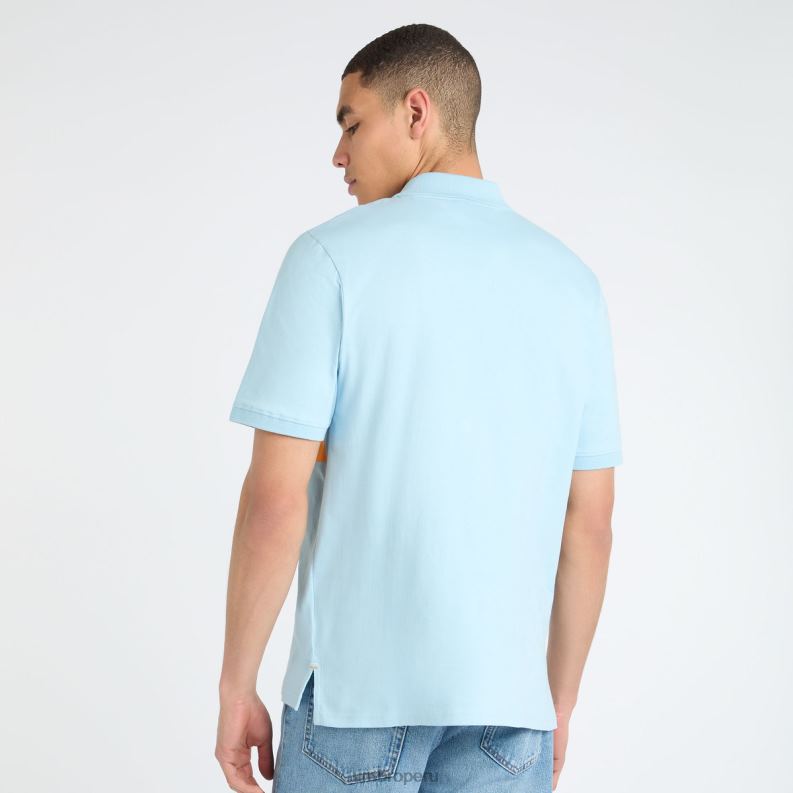 polo a rayas hombres ropa 64RRH38 Umbro Salto ángel/crudo/naranja llameante