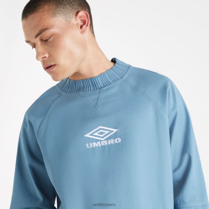 sudadera perforada hombres ropa 64RRH13 Umbro cielo azul