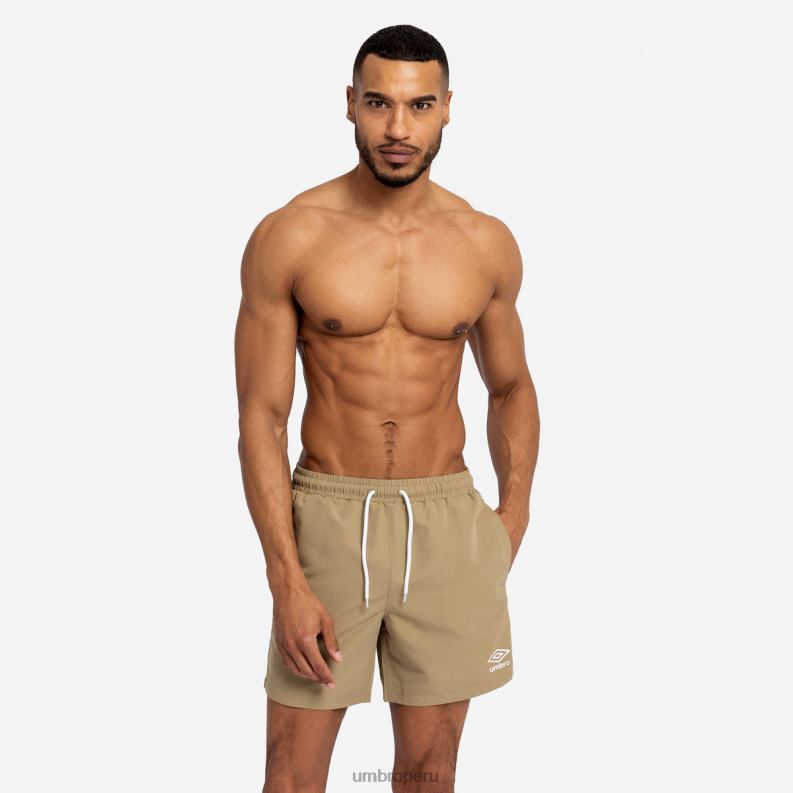bañador corto con cinta hombres ropa 64RRH258 Umbro caqui