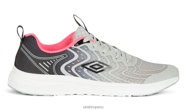 entrenador índigo mujer calzado 64RRH572 Umbro gris negro