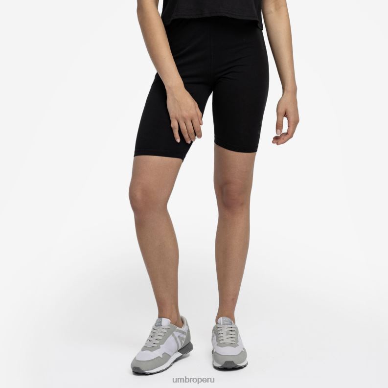 pantalones cortos de ciclismo con diamantes mujer ropa 64RRH506 Umbro negro