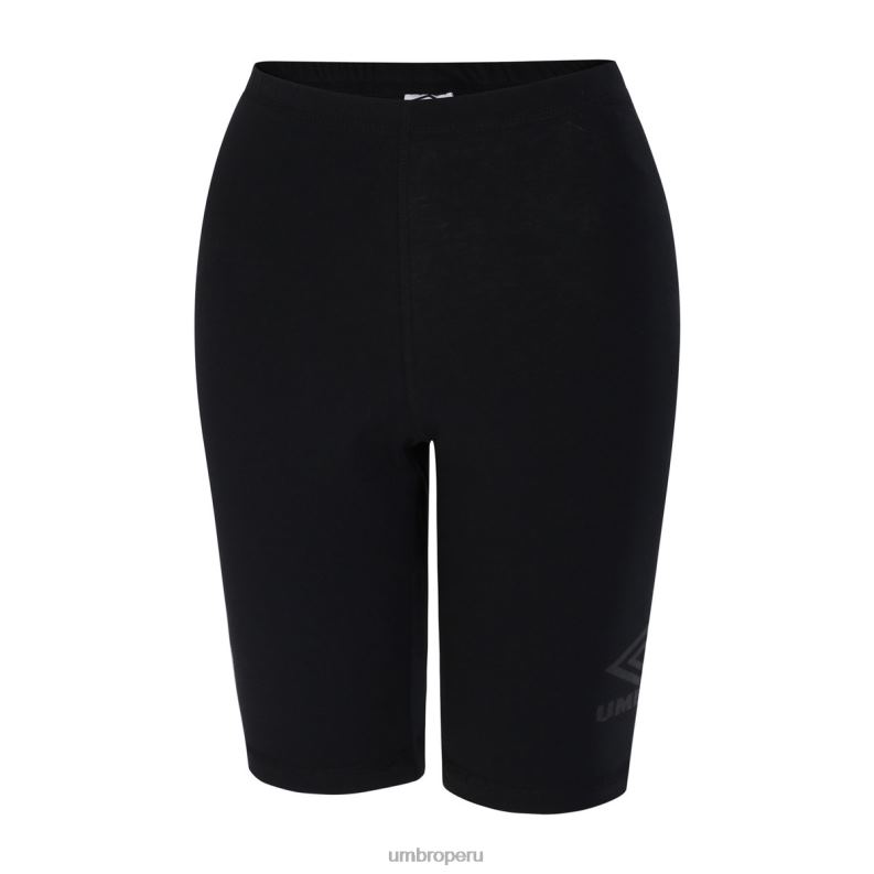 pantalones cortos de ciclismo con diamantes mujer ropa 64RRH506 Umbro negro