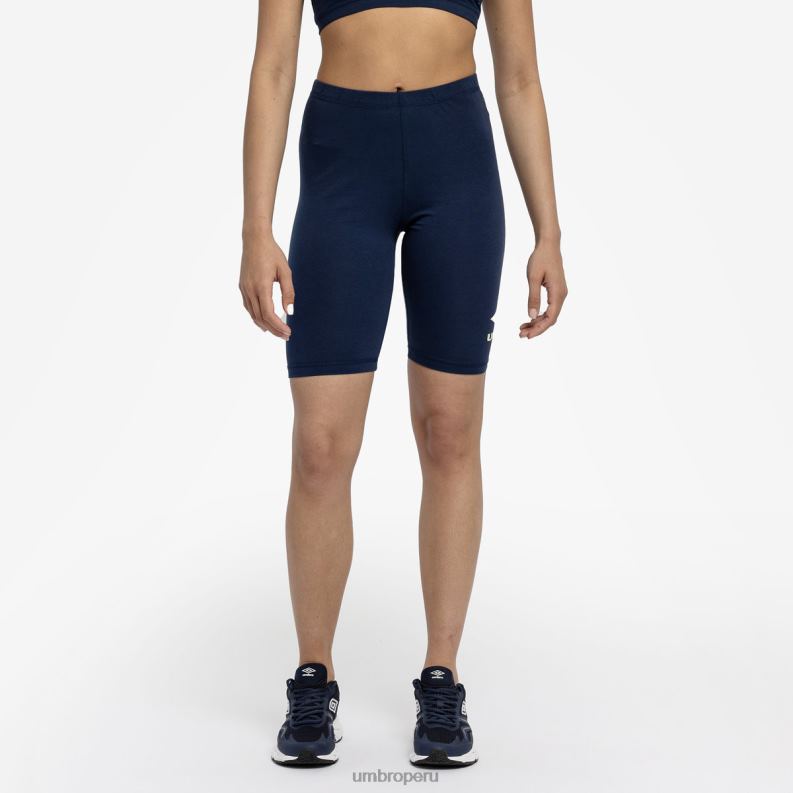 pantalones cortos de ciclismo con diamantes mujer ropa 64RRH508 Umbro humor índigo/espuma de mar