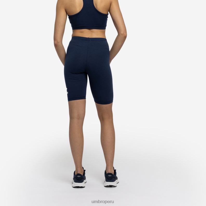 pantalones cortos de ciclismo con diamantes mujer ropa 64RRH508 Umbro humor índigo/espuma de mar