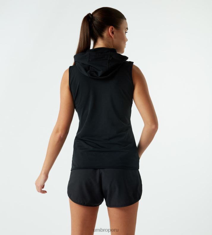 chaleco de ptf de contorno clásico mujer ropa 64RRH521 Umbro negro