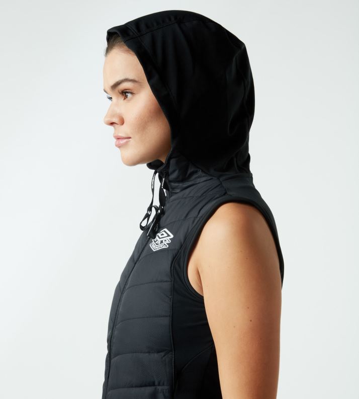 chaleco de ptf de contorno clásico mujer ropa 64RRH521 Umbro negro