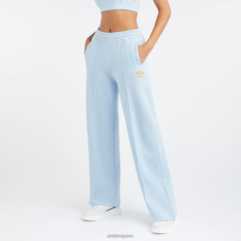 pantalones de chándal centrales mujer ropa 64RRH458 Umbro caída del ángel / naranja ardiente