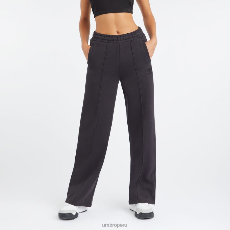 pantalones de chándal centrales mujer ropa 64RRH459 Umbro negro