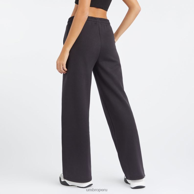 pantalones de chándal centrales mujer ropa 64RRH459 Umbro negro