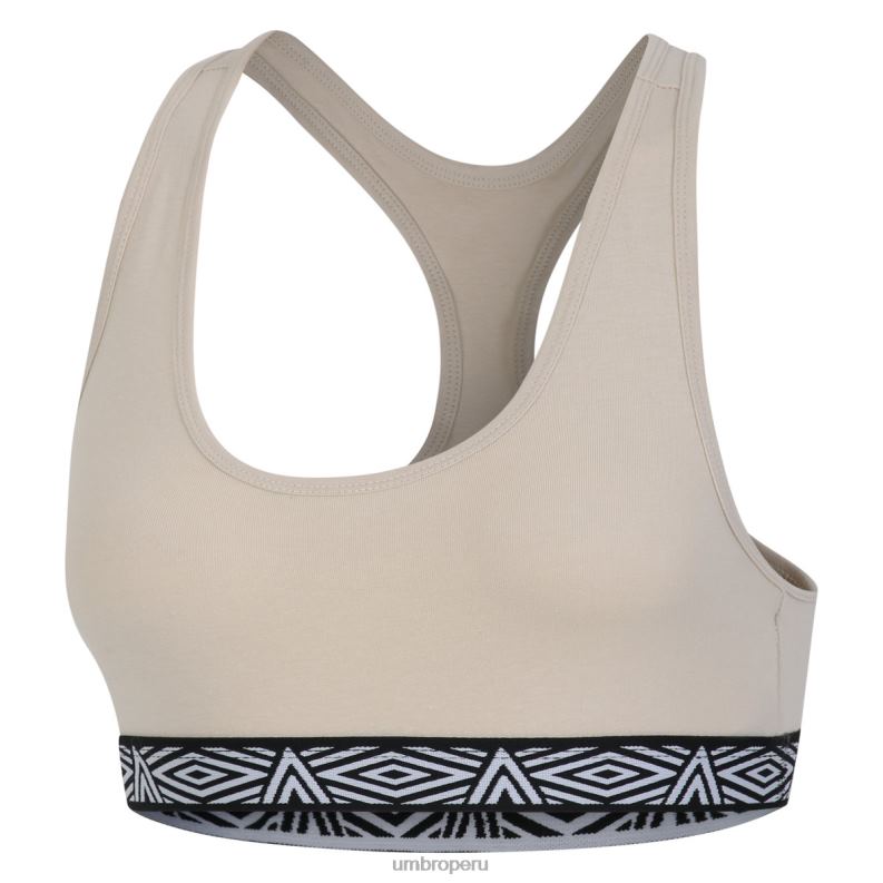 Pack de 2 tops de sujetador Core para mujer mujer ropa 64RRH537 Umbro naranja/arcilla