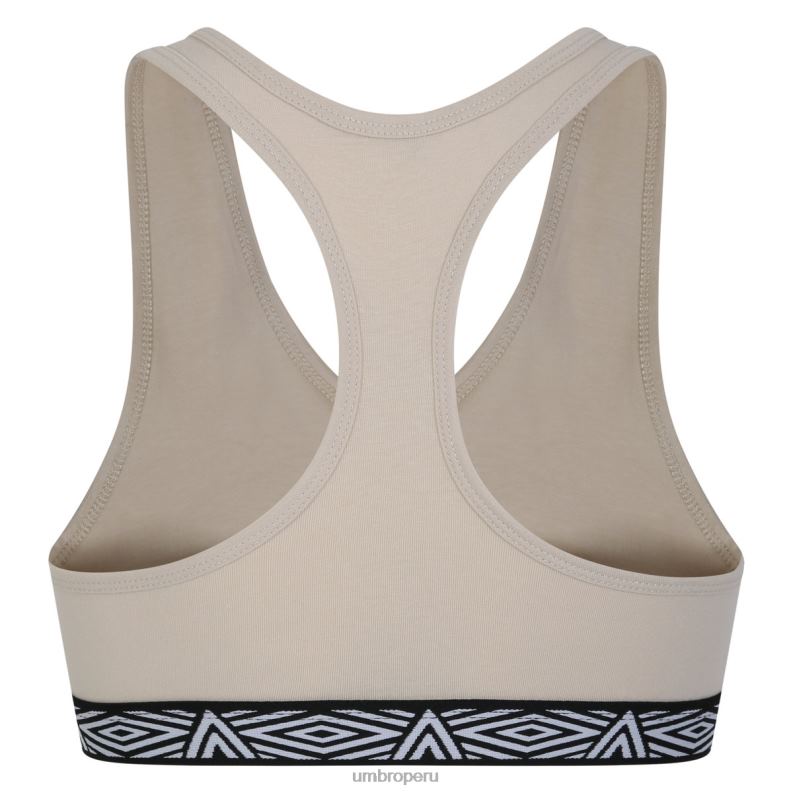 Pack de 2 tops de sujetador Core para mujer mujer ropa 64RRH537 Umbro naranja/arcilla