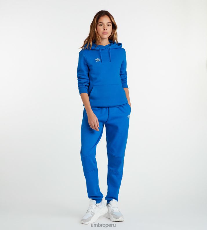 club de ocio con capucha mujer ropa 64RRH453 Umbro dos real/blanco