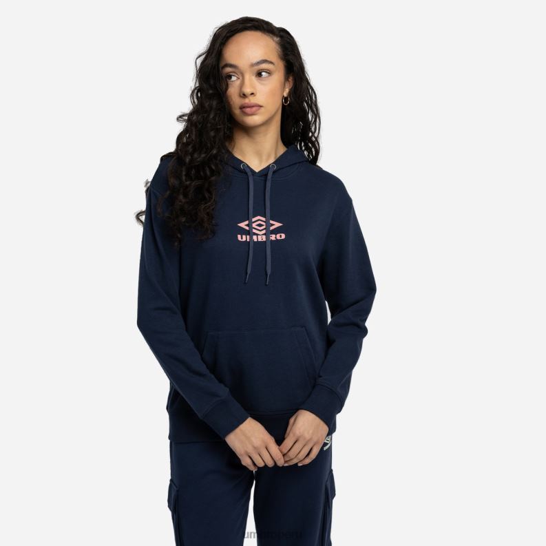 diamante oh capucha mujer ropa 64RRH443 Umbro humor índigo/espuma de mar