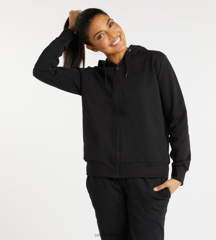 sudadera clásica con capucha mujer ropa 64RRH436 Umbro negro