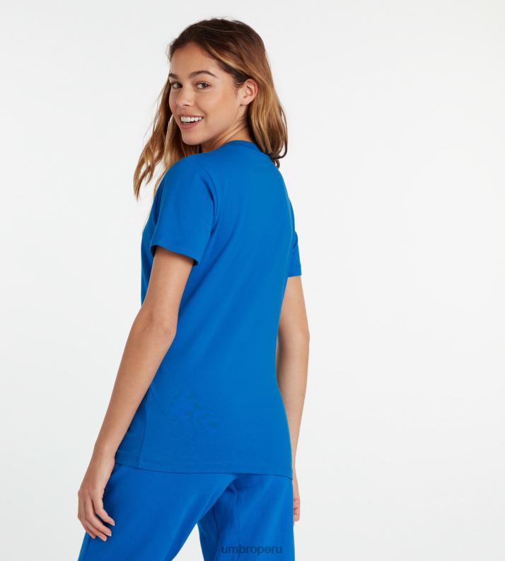 camiseta club de ocio mujer ropa 64RRH403 Umbro dos real/blanco