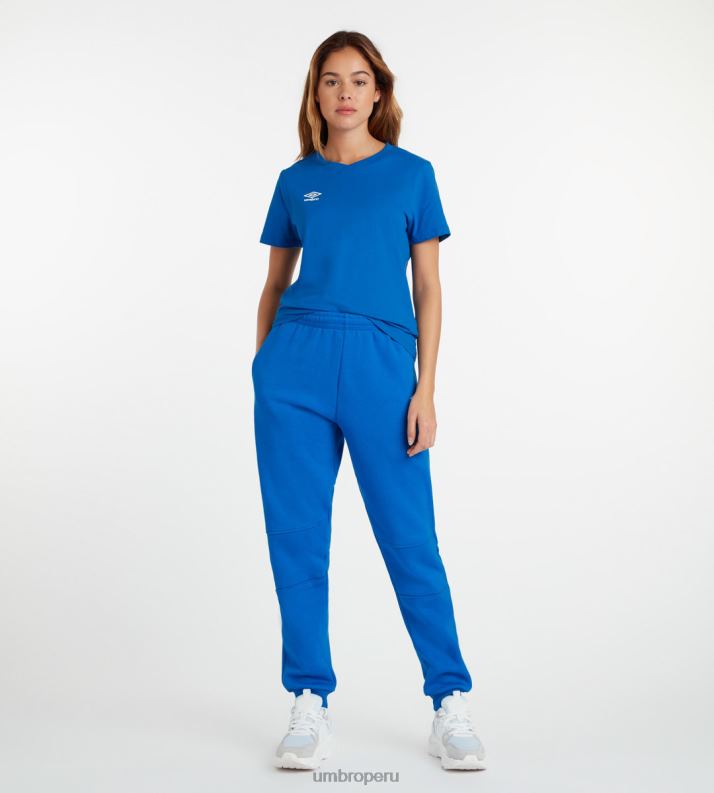 camiseta club de ocio mujer ropa 64RRH403 Umbro dos real/blanco