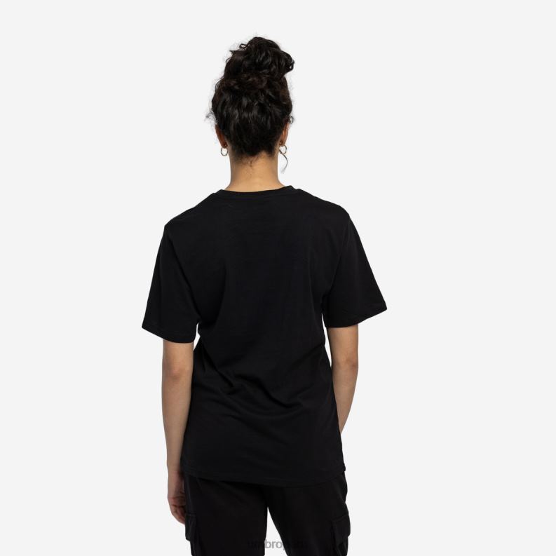 camiseta de novio de diamante mujer ropa 64RRH422 Umbro negro