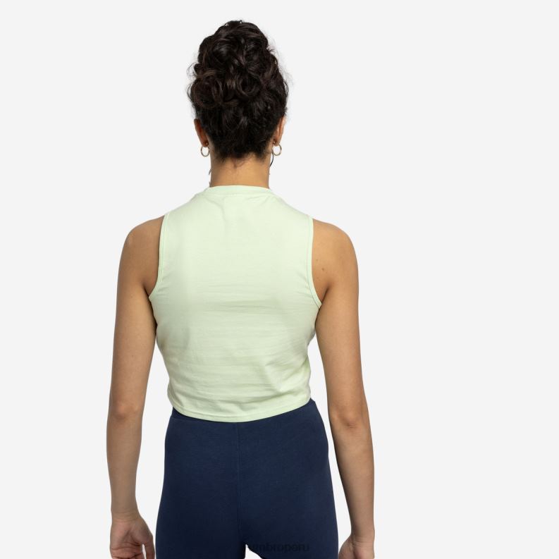 chaleco de corredor de diamantes mujer ropa 64RRH418 Umbro espuma de mar/blanco