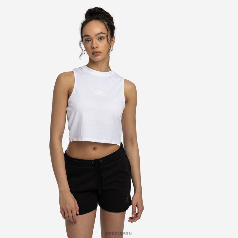 chaleco de corredor de diamantes mujer ropa 64RRH419 Umbro blanco