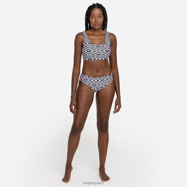 bikini estampado mujer ropa 64RRH560 Umbro negro
